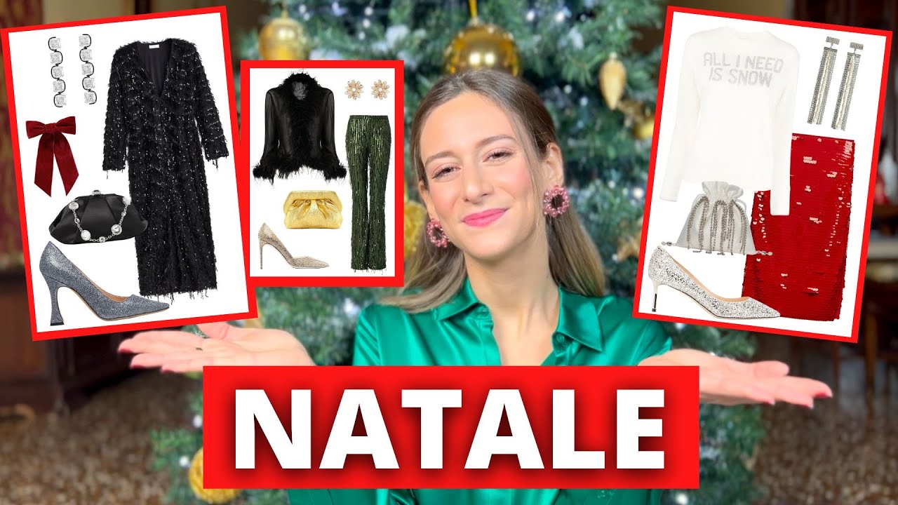 IDEE OUTFIT PER UN NATALE BRILLANTE ✨