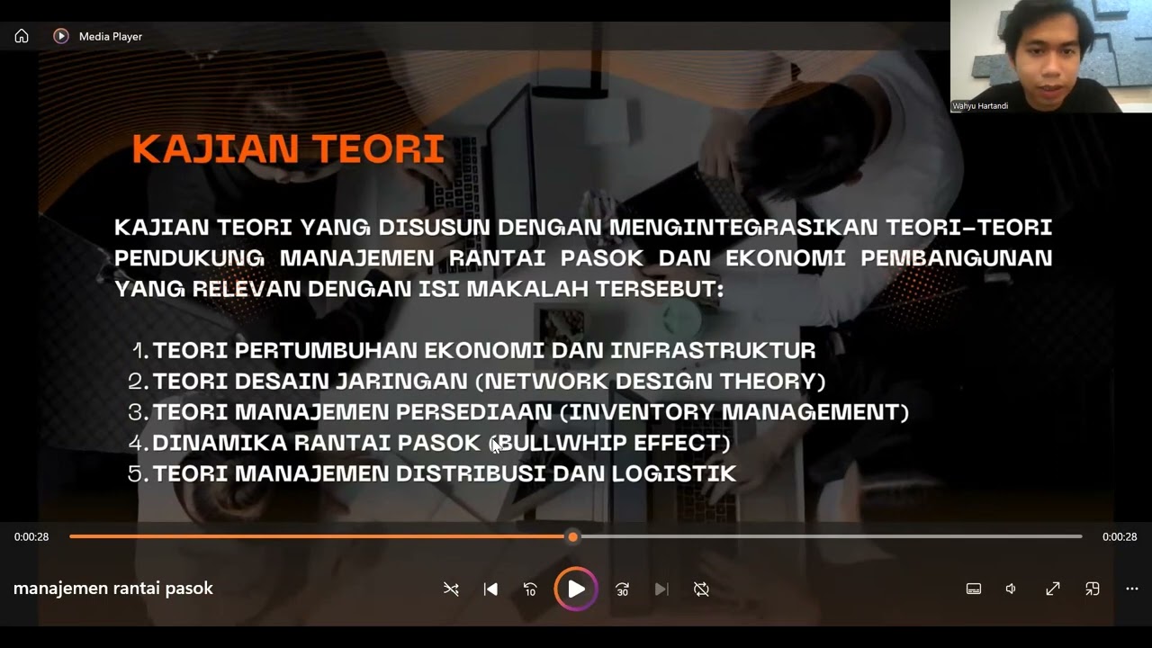 PENGARUH PEMBANGUNAN INFRASTRUKTUR TERHADAP EFISIENSI MANAJEMEN RANTAI PASOK