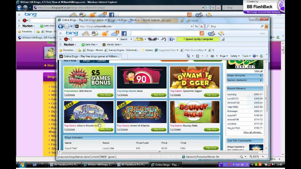 william hill bingo