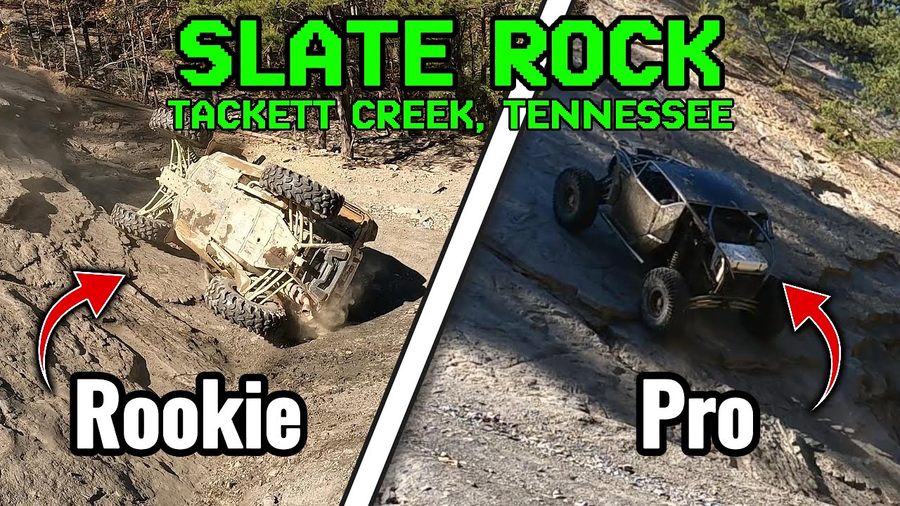 Slate Rock is no joke! I crash hard. Tackett Creek, Tennessee never disappoints.