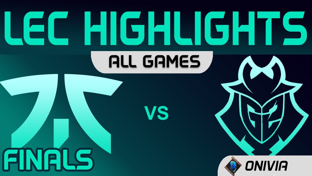 FNC vs G2 Highlights ALL GAMES Finals LEC Summer Playoffs 2020 Fnatic vs G2 Esports by Onivia