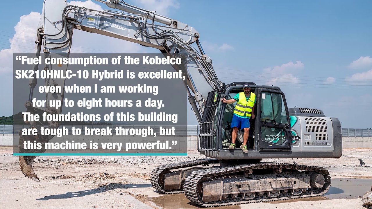 myKobelco SK210HNLC-10 Hybrid 2 Piece Boom - Italy