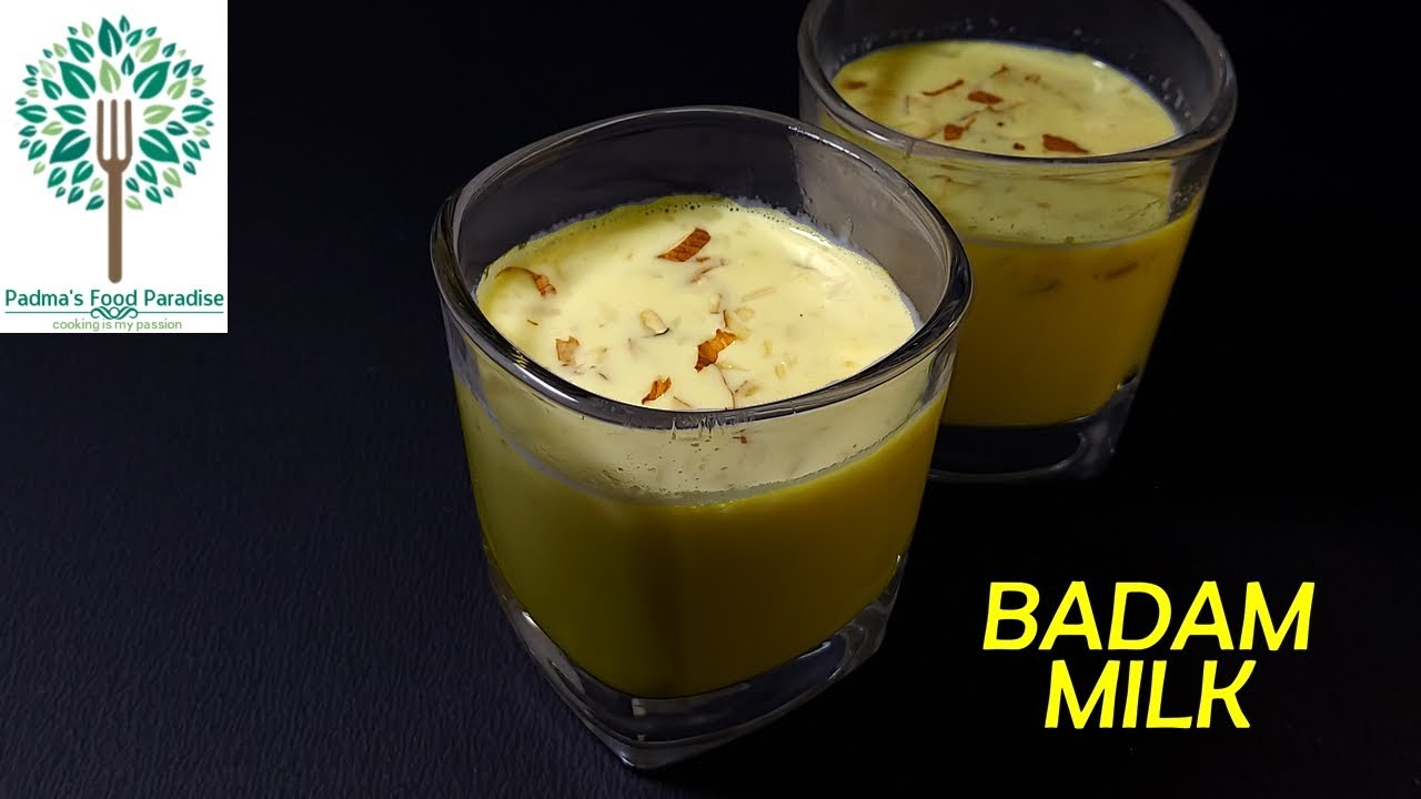 Immunity booster milk | Badam milk recipe without soaking |badam shake recipe without custard powder