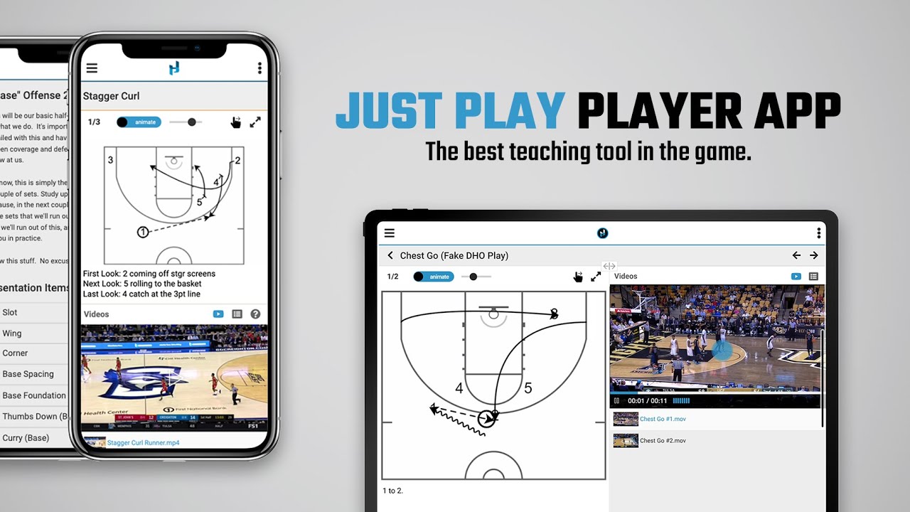 Teaching with the Just Play Player App | Basketball