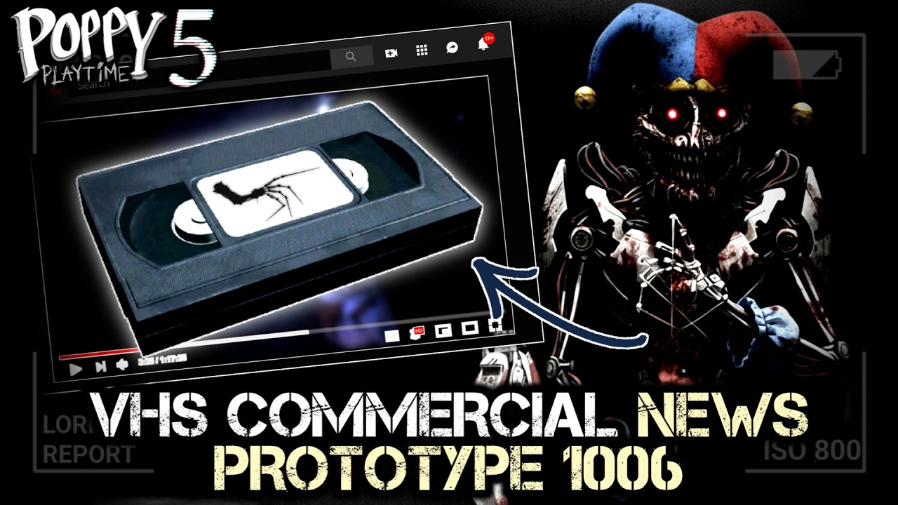 Poppy Playtime Chapter 5 - New Intro VHS of the PROTOTYPE | News and Theories