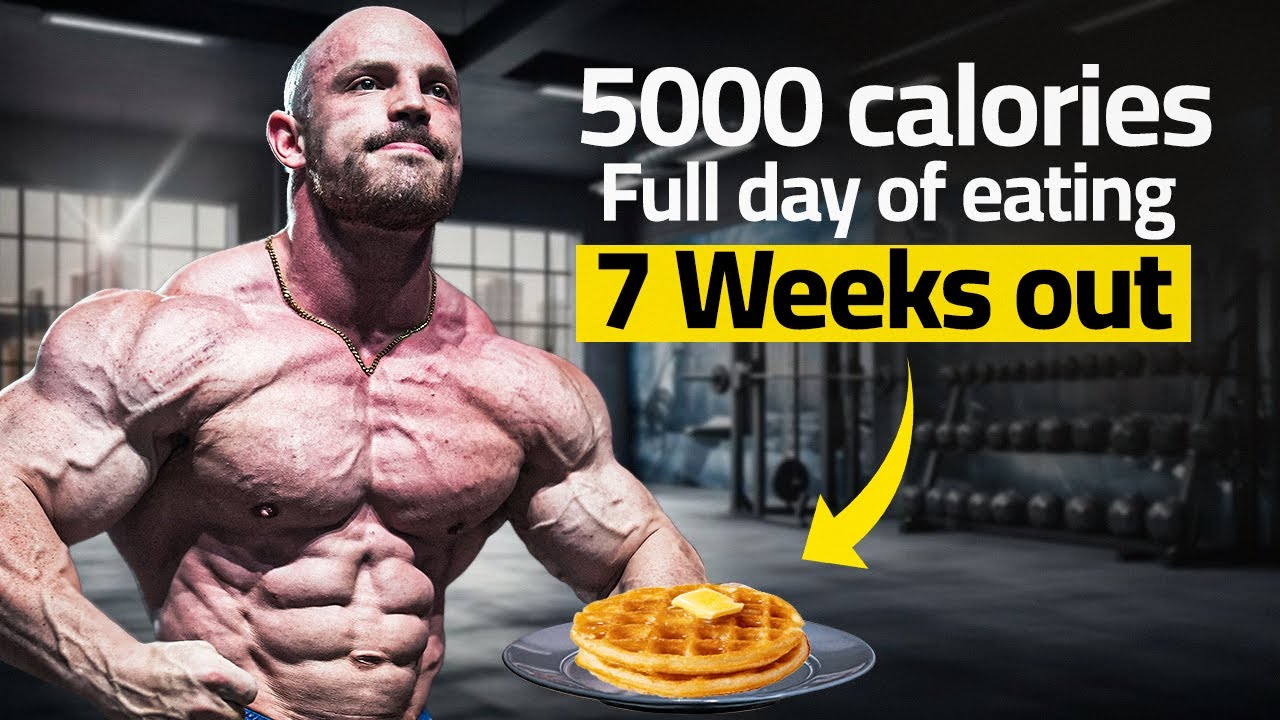5,000 Calories Full Day of Eating | 7 Weeks out from the Pittsburgh Pro