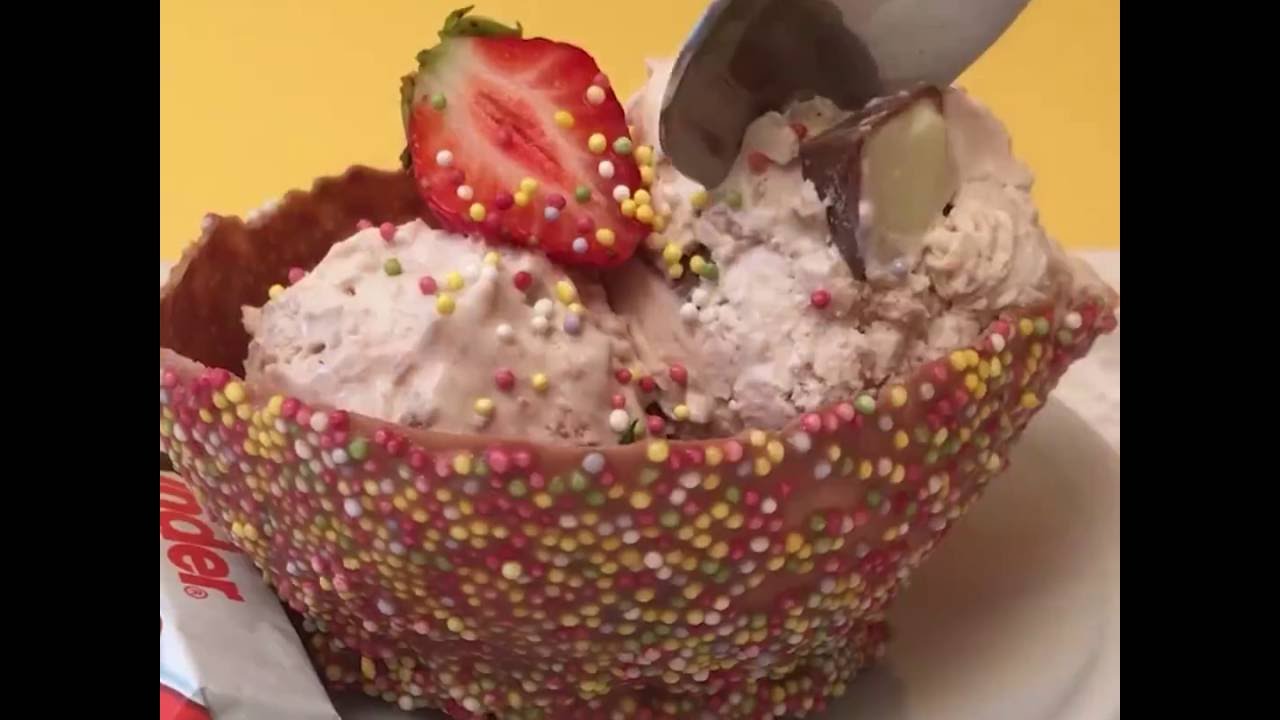 recette glace kinder
