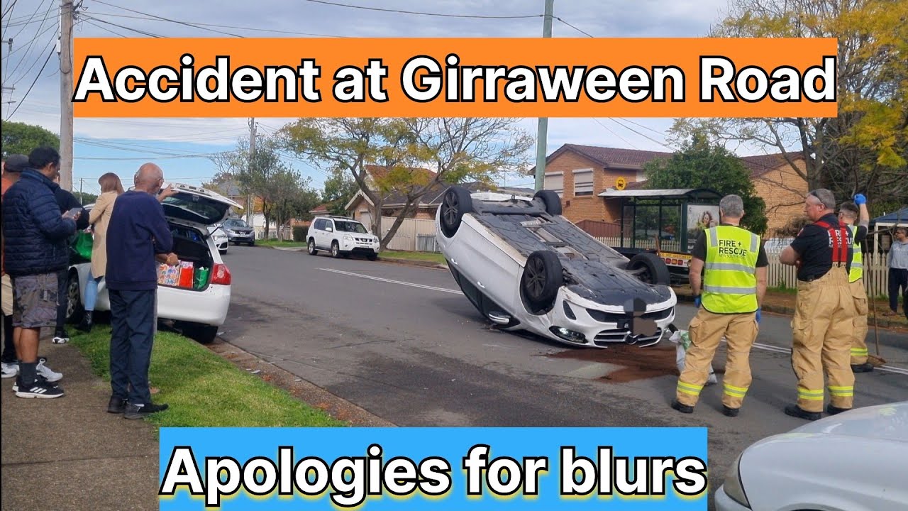 Accident at Girraween road - 09-09-2025