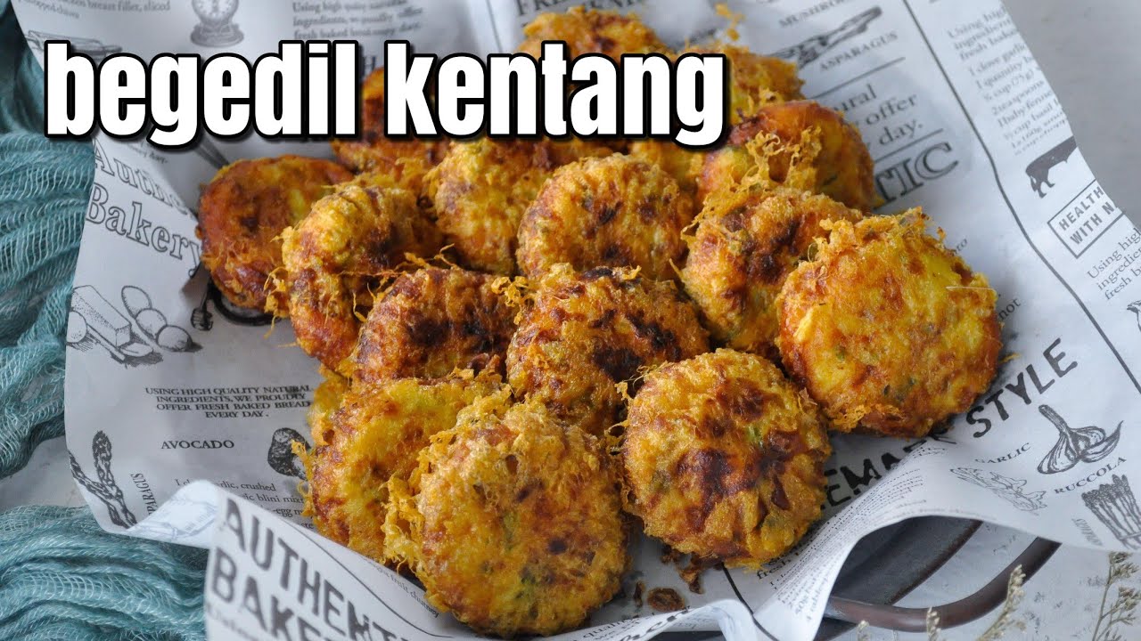 BERGEDIL KENTANG yang sedap dan mudah..sedap dimakan bersama soto