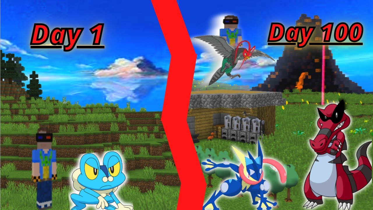 I Survived 100 Days In Minecraft Pixelmon Survival (Here's What Happened)