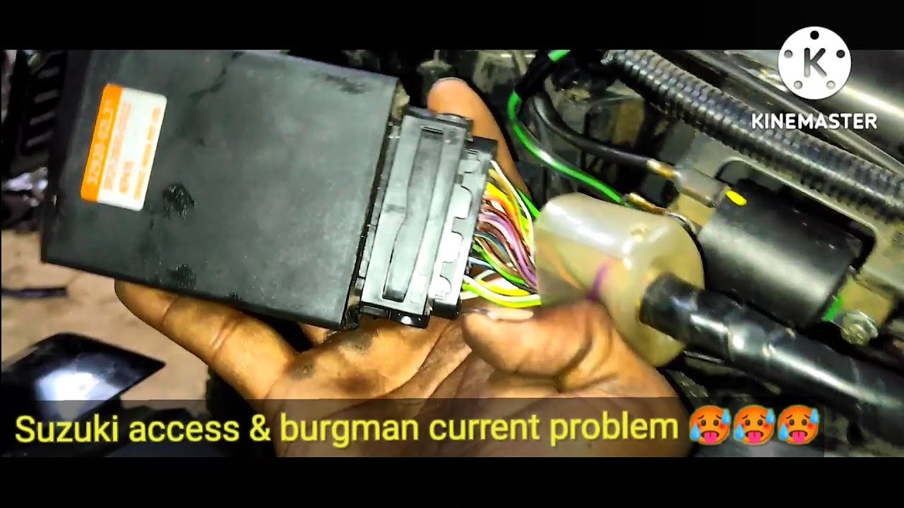 Suzuki access & burgman bs6 current problem with wiring details #suzuki #current #problem #bs6