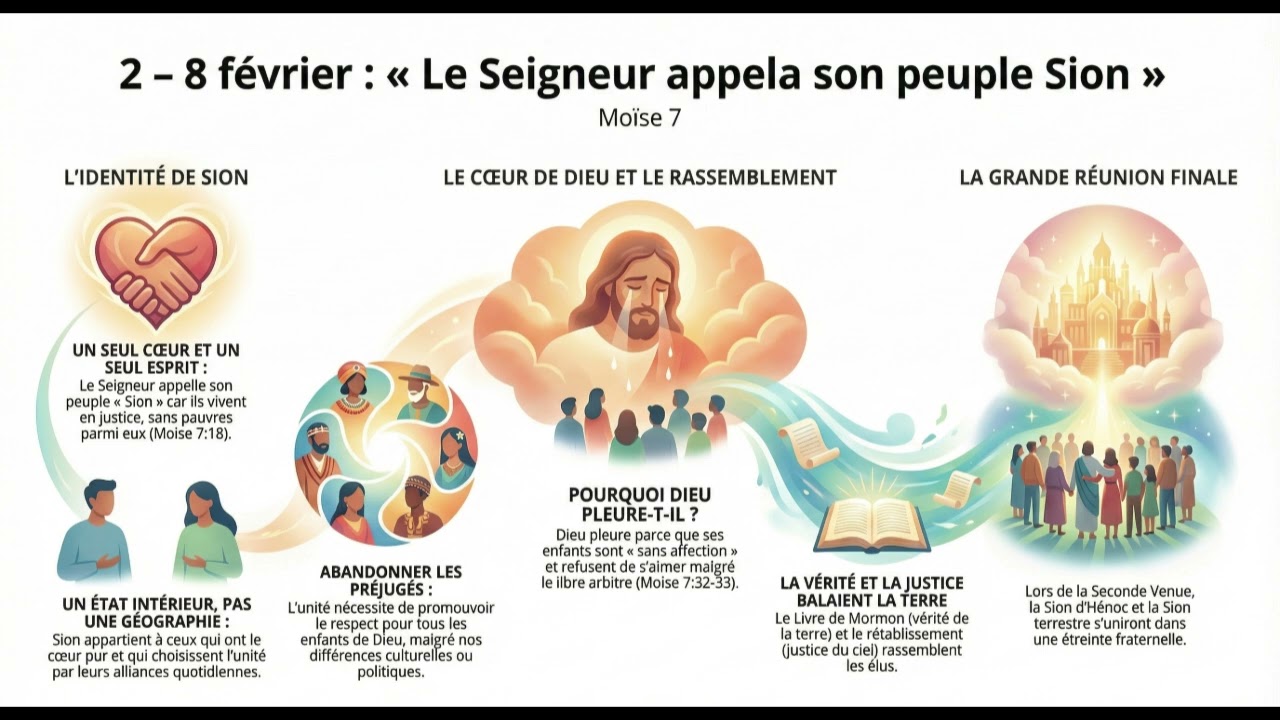 2 – 8 février : « Le Seigneur appela son peuple Sion »