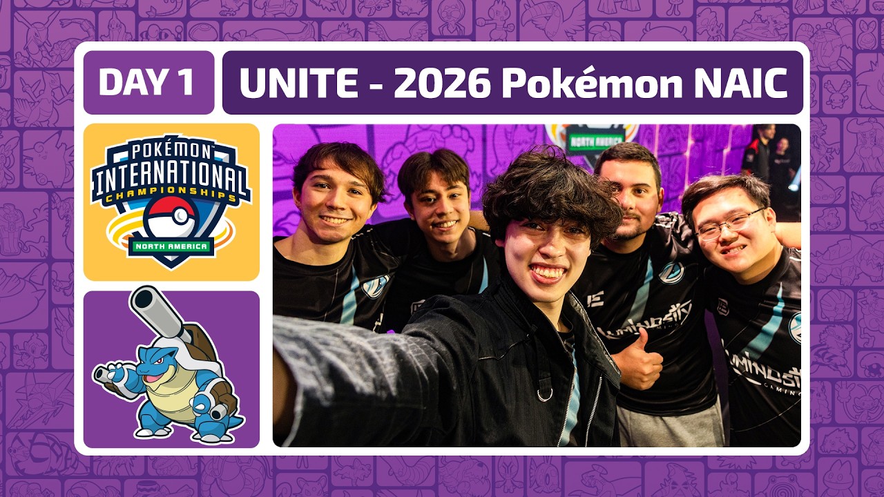 UNITE Day 1 | 2026 Pok&eacute;mon North America International Championships