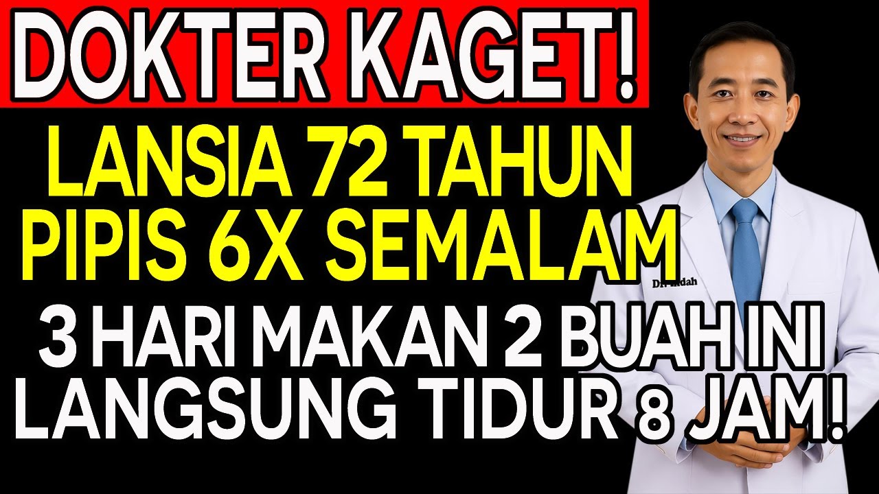 Cukup Satu Pisang dan 5 Menit Sebelum Tidur – Hilang Kebelet Malam, Tidur Pulas Seperti Muda Lagi