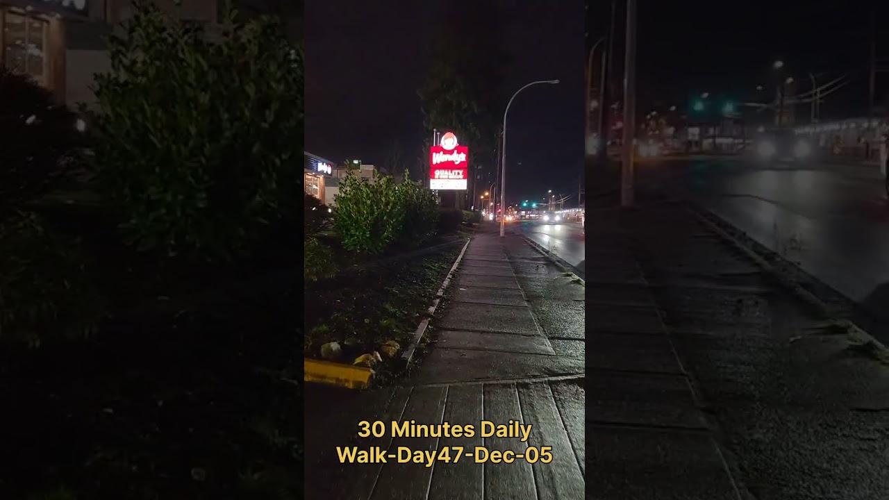 30 Minutes Daily Walk-Day47-Dec-05-2025 -FRIDAY #canada #britishcolumbia #travel #surrey #walking 