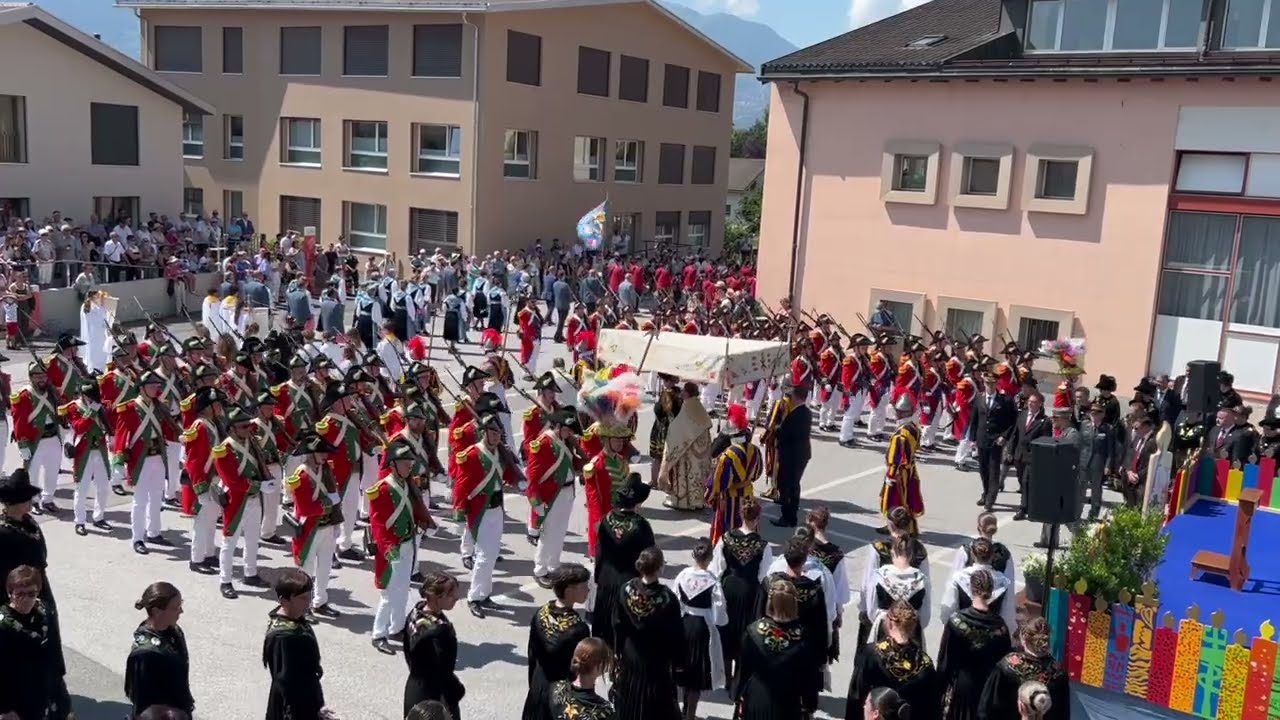 Fête Dieu 2025 Gogniat reposoir