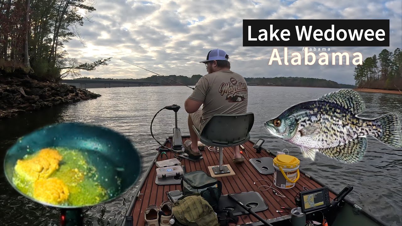 Overnight camping trip on Lake Wedowee,Alabama