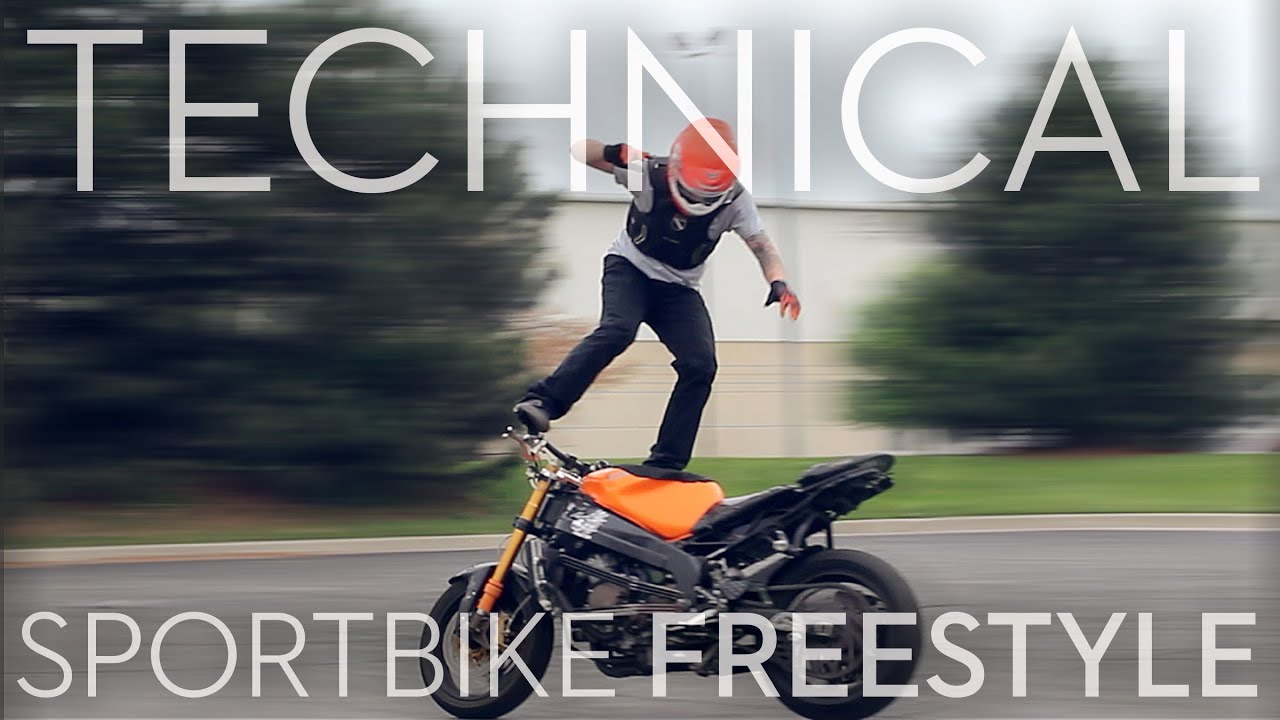 RJ SHRIMPTON - SPORTBIKE FREESTYLE -  MOTORCYCLE STUNT RIDING & DRIFTING