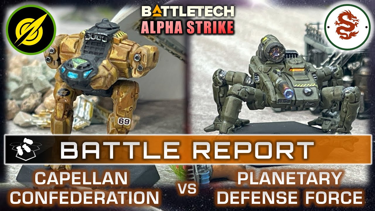 Alpha Strike Battle Report | Capellan Confederation Mercs vs Xianglong PDF | Late Clan Invasion Era