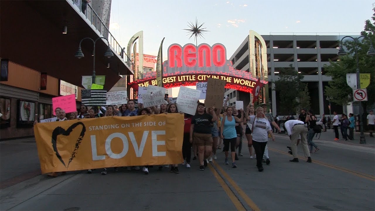 TAKING TO THE STREETS: RENO RALLIES BEHIND BLACK LIVES MATTER