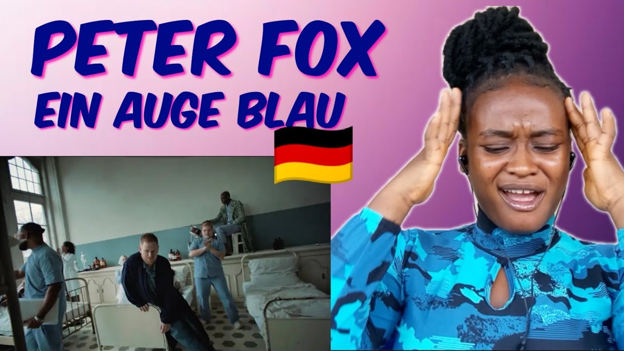 Peter Fox - EIN AUGE BLAU (Prod. Ghanaian Stallion, P. Fox & Krauts) | German Music Reaction