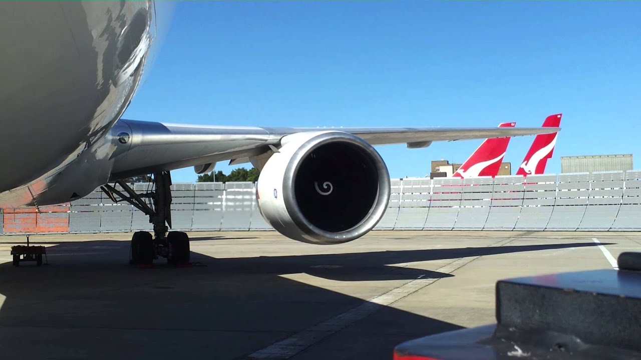 Boeing 767 High Power Engine Ground Run