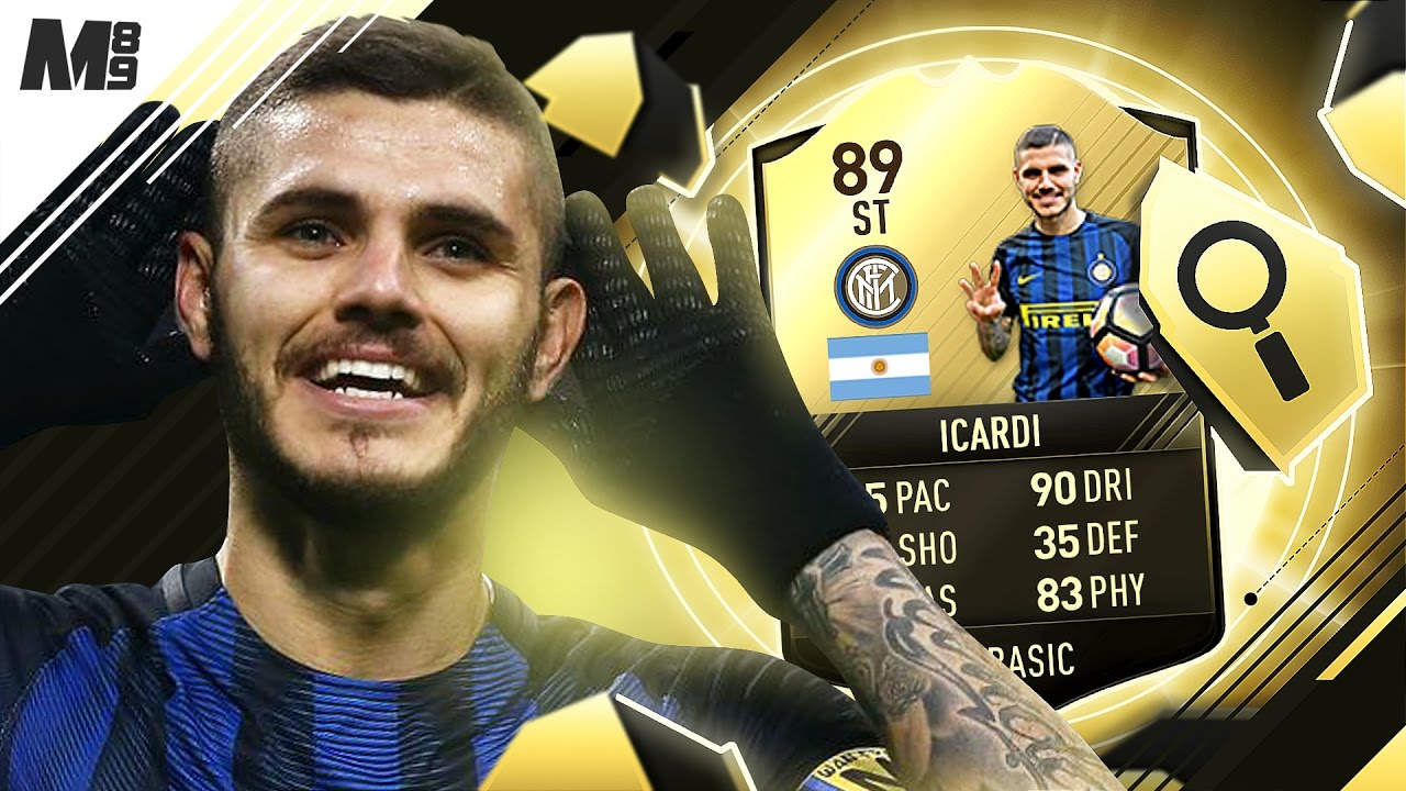 FIFA 17 FIF ICARDI REVIEW | 89 ICARDI | FIFA 17 ULTIMATE TEAM PLAYER REVIEW