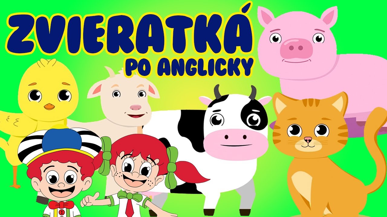 T&aacute;rajko a Popletajka - Uč&iacute;me sa po anglicky, ZVIERATK&Aacute; Z DVORA / ANIMALS FROM THE YARD