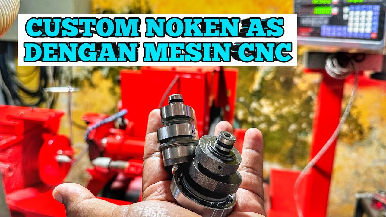CUSTOM NOKEN AS DENGAN MESIN BUBUT CNC ‼️