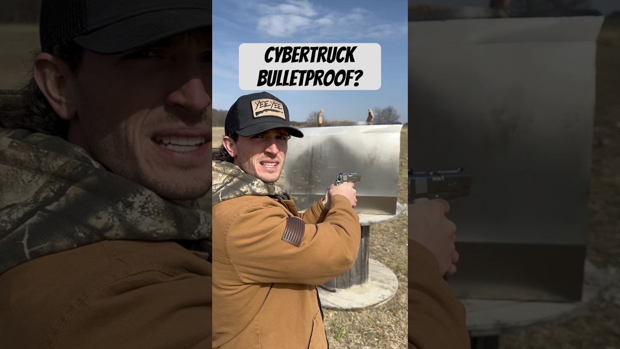 Насколько пуленепробиваем Cybertruck?