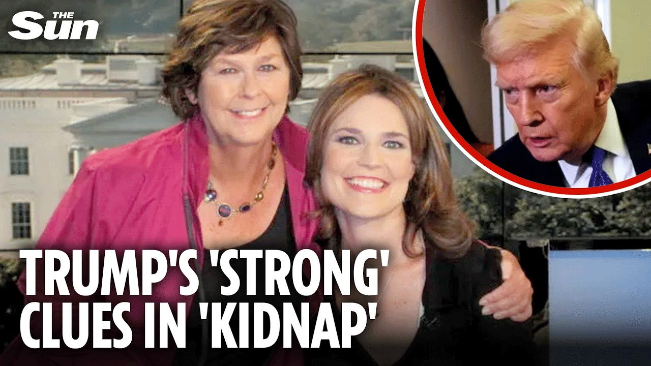 President Trump reveals FBI has 'very strong' clues in search for TV anchor's mum Nancy Guthrie