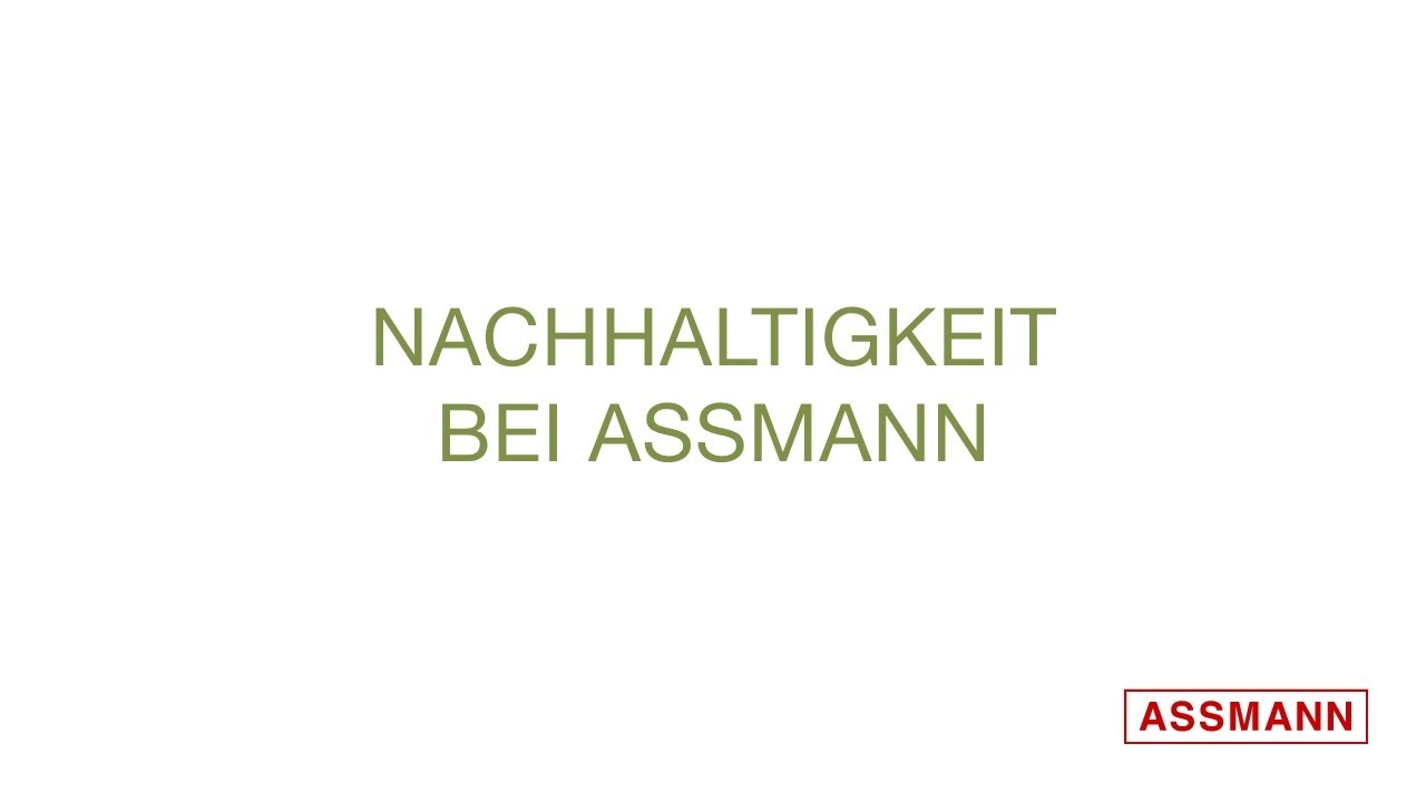 ASSMANN Nachhaltigkeitsfilm 2024
