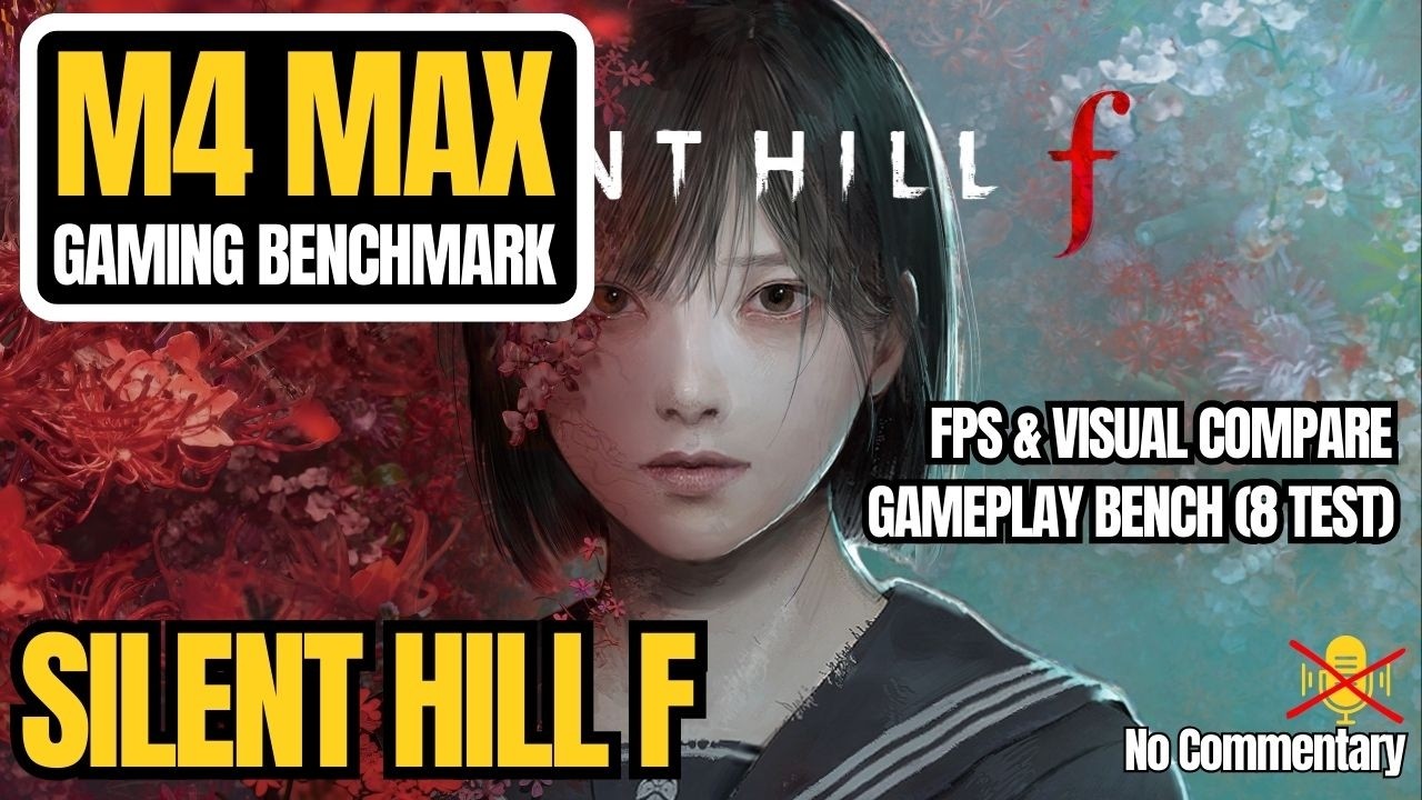 Silent Hill F on M4 Max - 1440p Gameplay & Performance Benchmark
