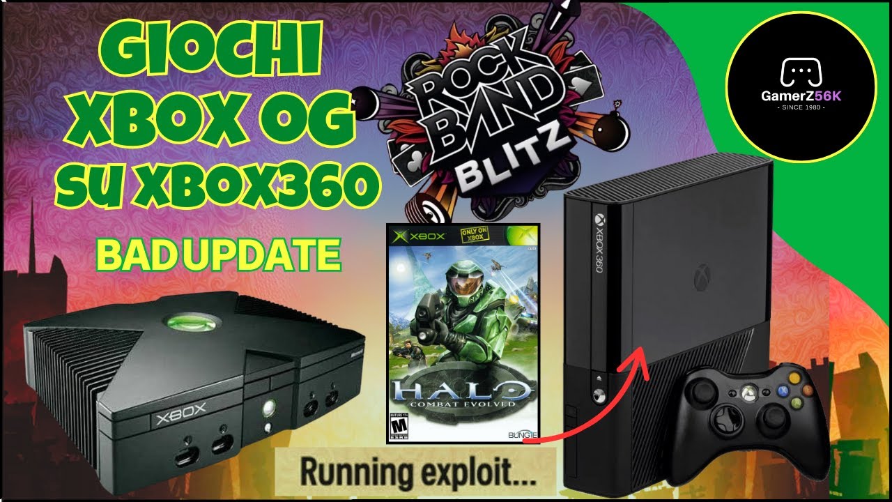 Giochi XBOX OG su XBOX 360 con Bad Update - Hypervisor EXPLOIT #2025 #xbox360 #xbox #retrogaming