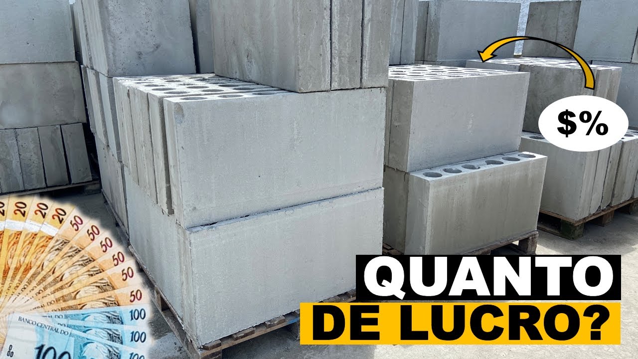 Qual o lucro na produ&ccedil;&atilde;o de blocos de concreto celular?