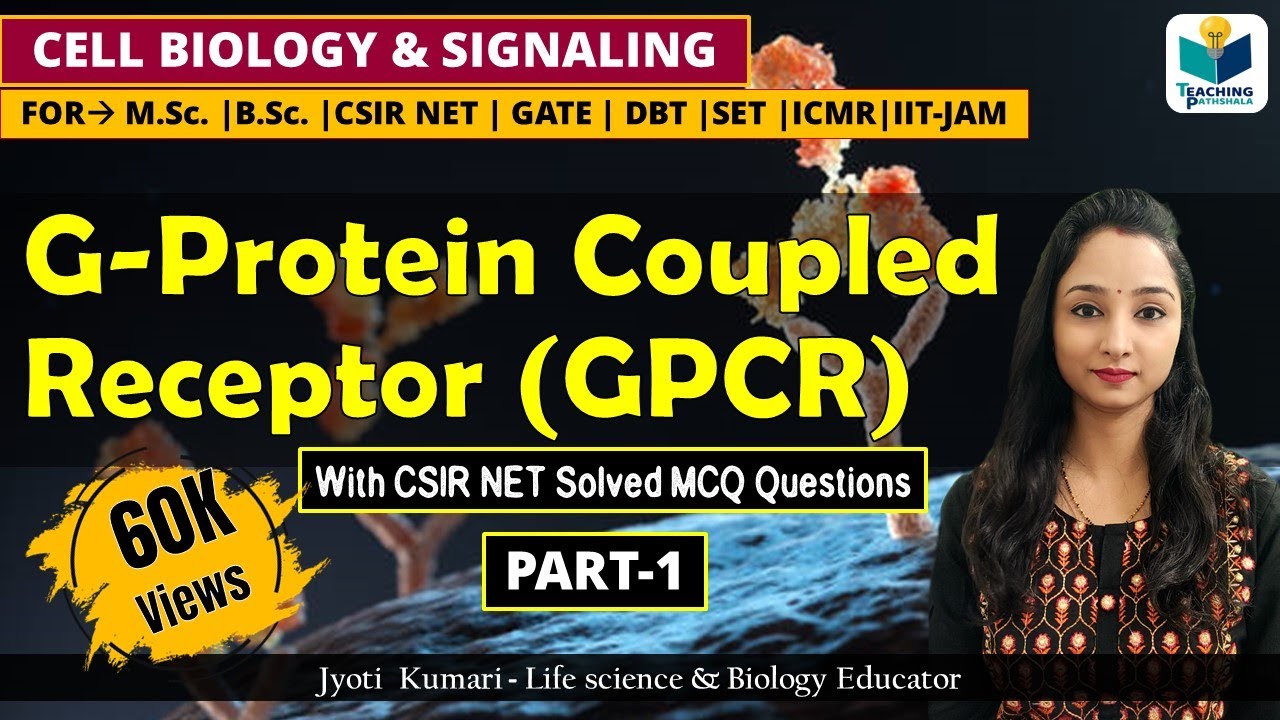 G-PROTEIN COUPLED RECEPTOR (PART-1) | GPCR | CSIR NET |CELL SIGNALING