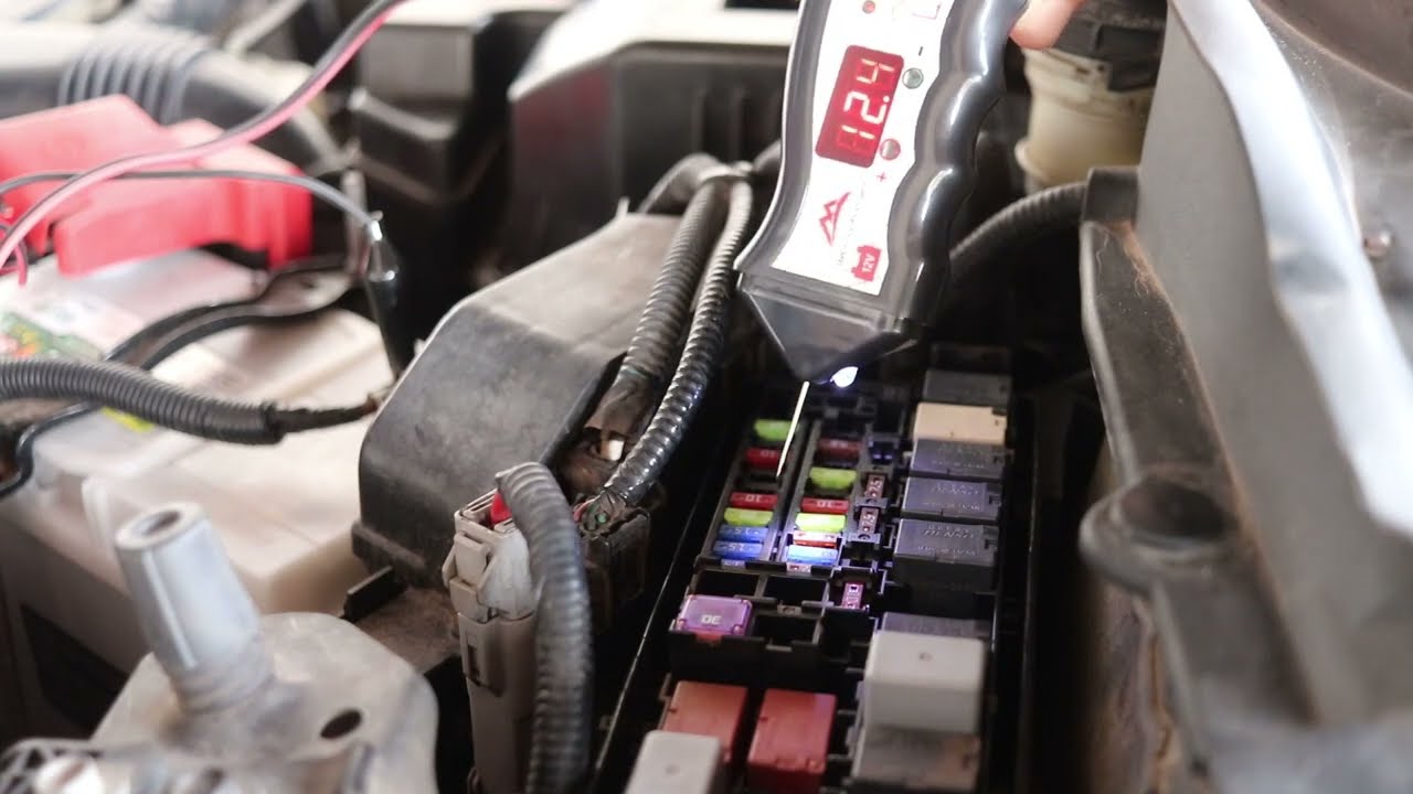 Caneta de polaridade automotiva para testes