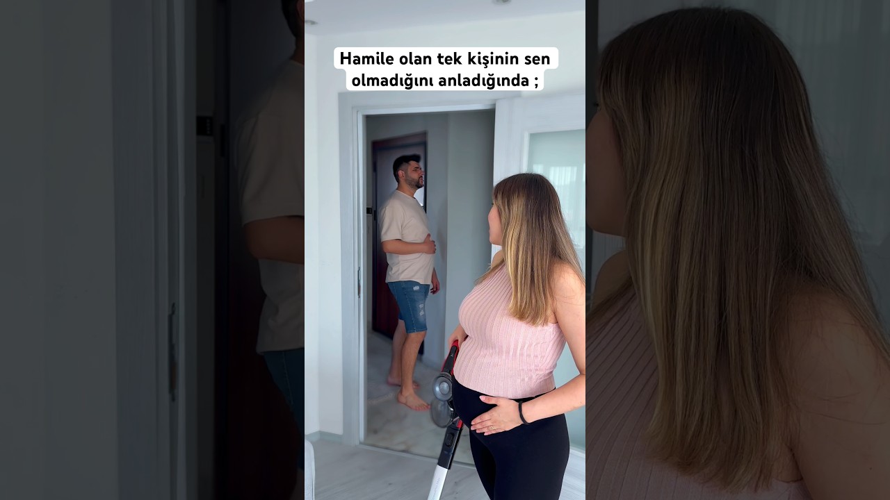 Erkekler daha &ccedil;ok hamile hissediyor 😅