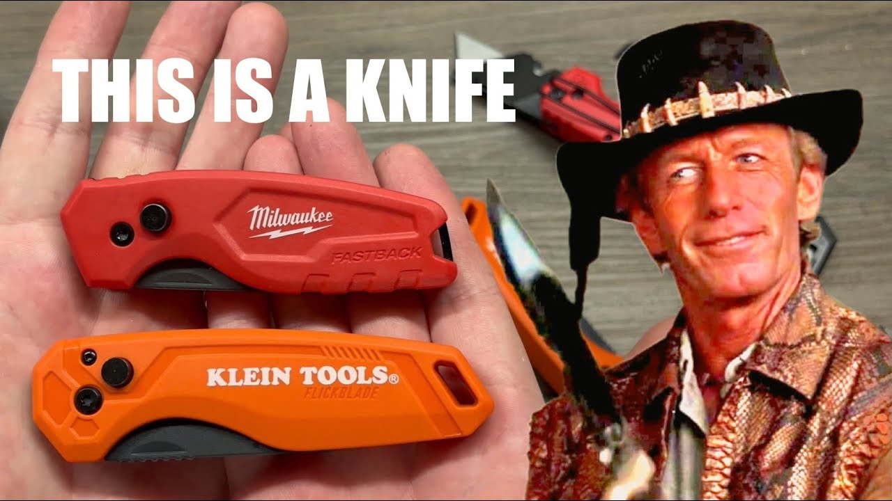 Klein vs Milwaukee - Utility Knife Face-off