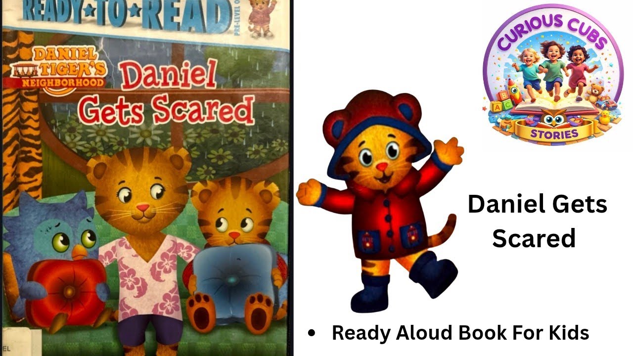 Daniel Tiger Read Aloud Story for Kids and Toddlers | Social Stories for Toddlers | Scared Daniel