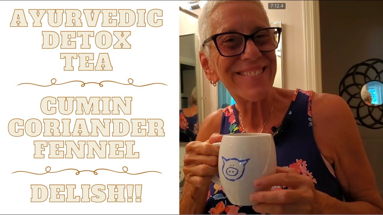 HOMEMADE AYURVEDIC DETOX TEA - CUMIN, CORIANDER, FENNEL - EASY BREEZY - LIFE IS GOOD!!