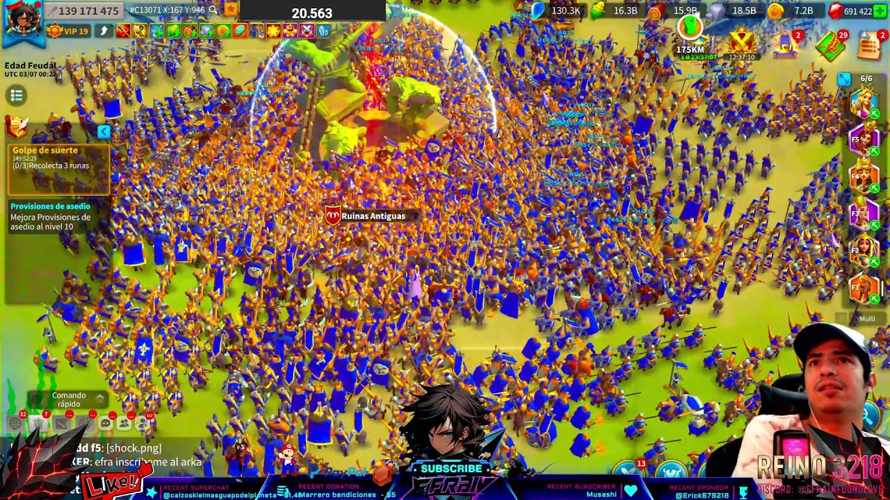 SEGUIMOS LA META DEL SVIP FULL RECOLECCION DE GEMAS - RISE OF KINGDOMS