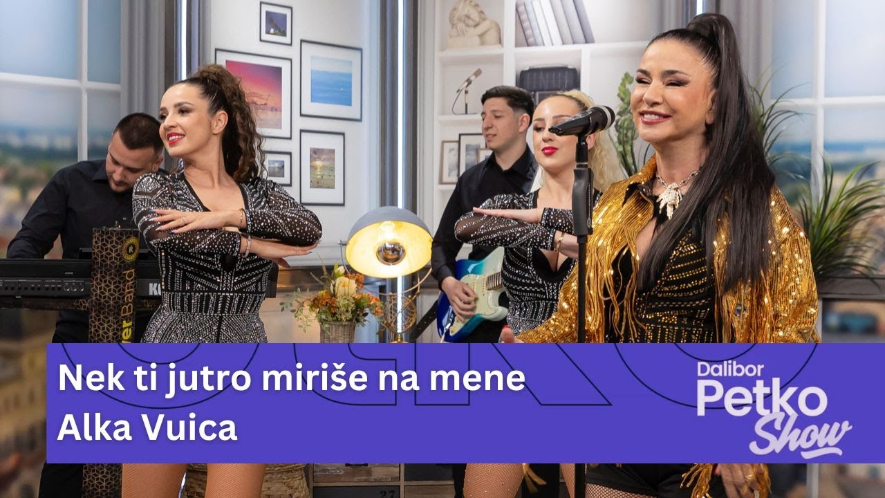 Alka Vuica - Nek ti jutro miriše na mene | Dalibor Petko Show | CMC TV