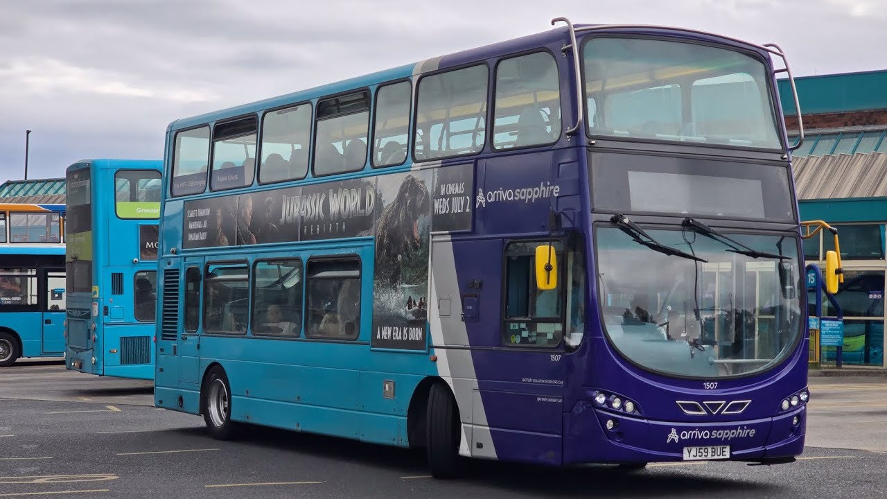 Arriva Yorkshire 1507 YJ59BUE On 189 To Wakefield