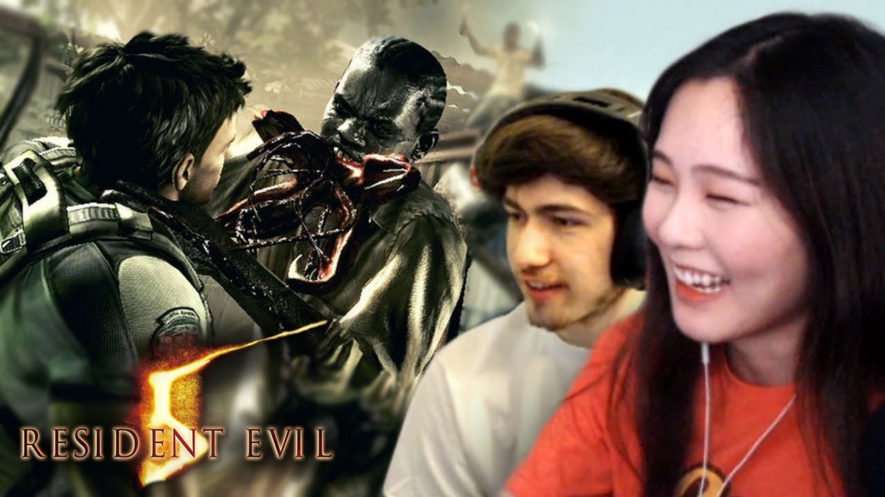 39daph Plays Resident Evil 5 - w/ Supertf Part 3
