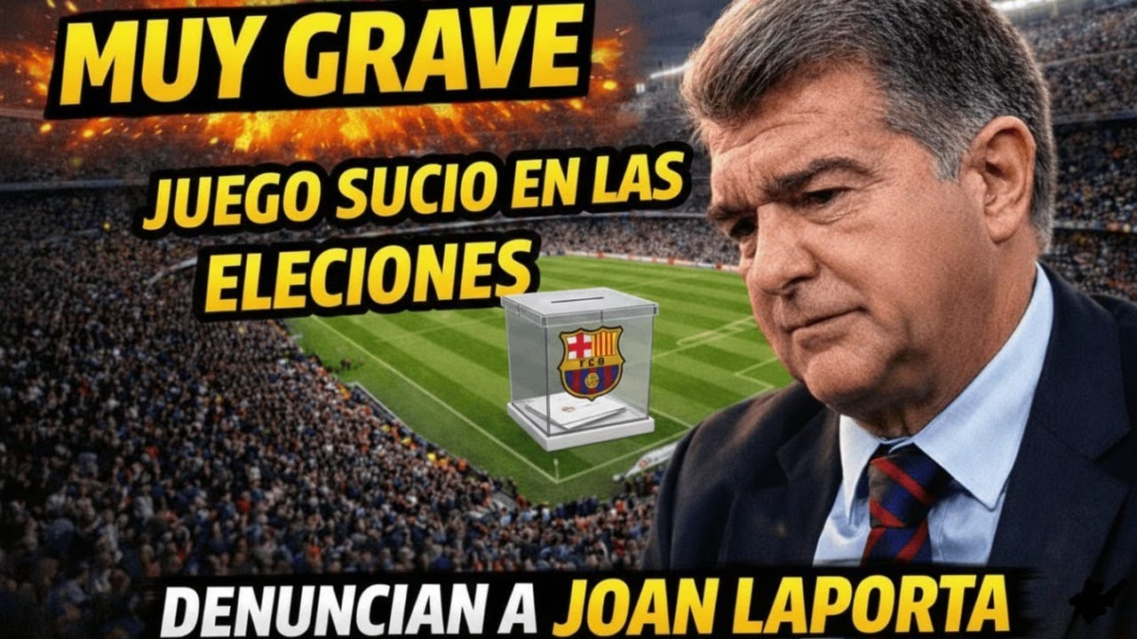 😡MUY GRAVE UN SOCIO DEL BAR&Ccedil;A DENUNCIA A LAPORTA😡💙&Uacute;ltima hora FC BARCELONA❤️