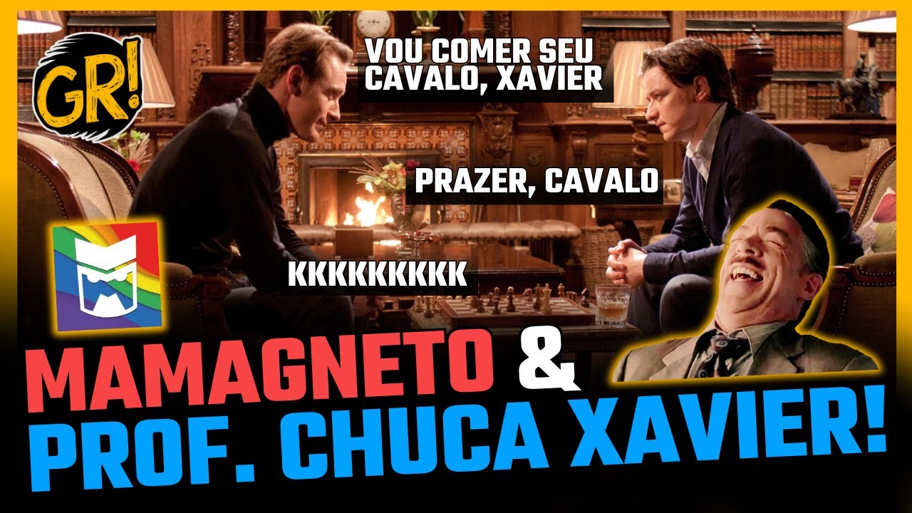 JAMESONS: ROMANCE ENTRE MAGNETO & XAVIER É FET1CHE DE LACROLA?