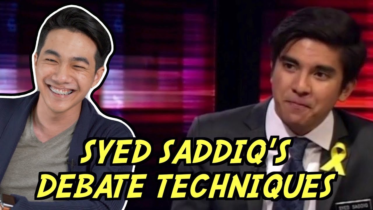 Syed Saddiq’s Debate Techniques