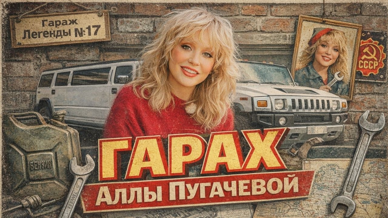 Гараж Аллы Пугачёвой: Такого автопарка не было ни у кого в СССР!