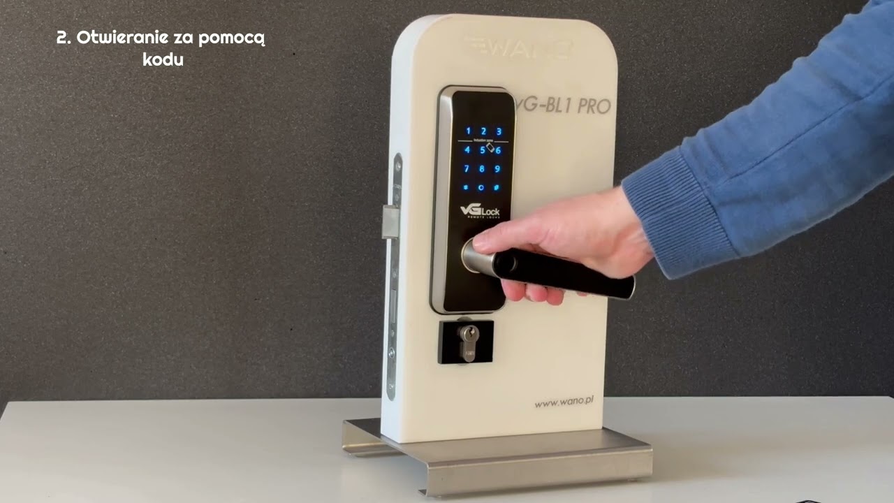 Prezentacja zamka vG-BL1 PRO